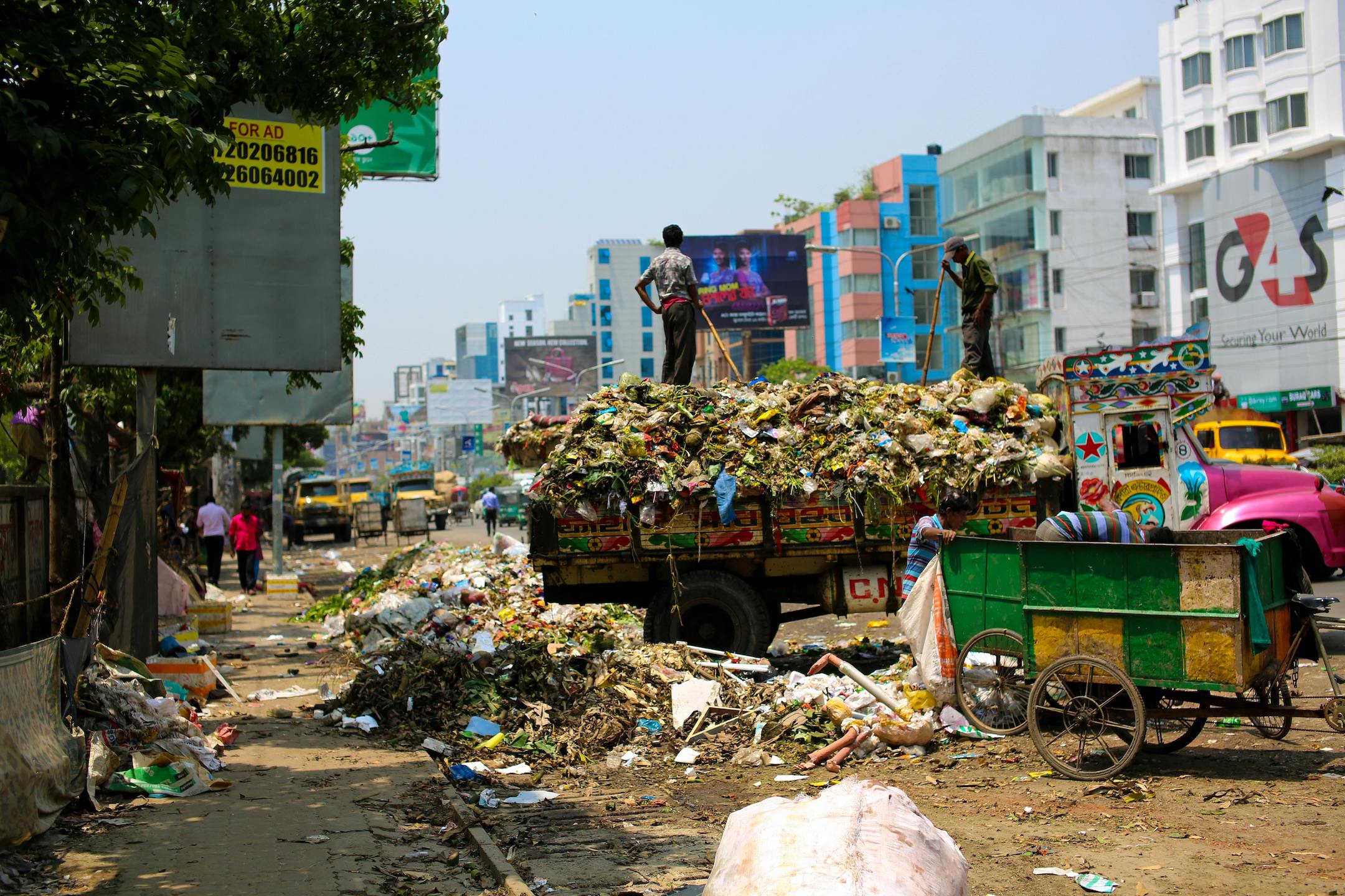waste pickup in Bangladesh