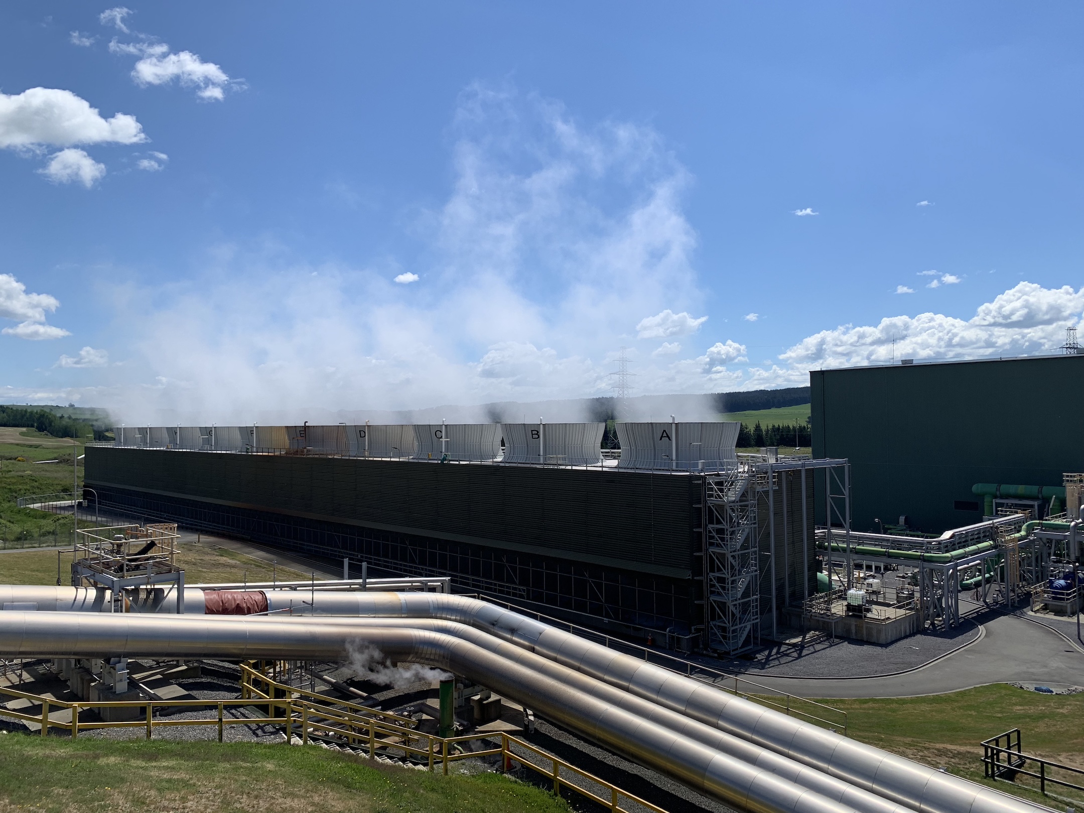 Nga Awa Purua Geothermal Power Plant in New Zealand