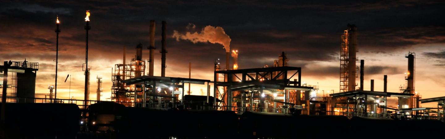 oil refinery