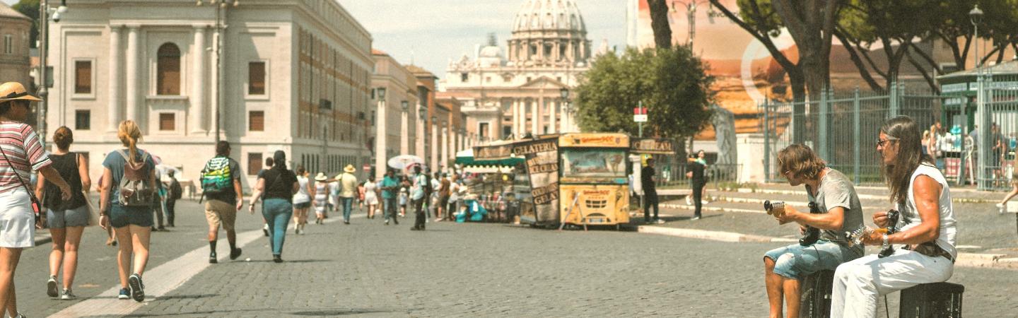 a street in Rome