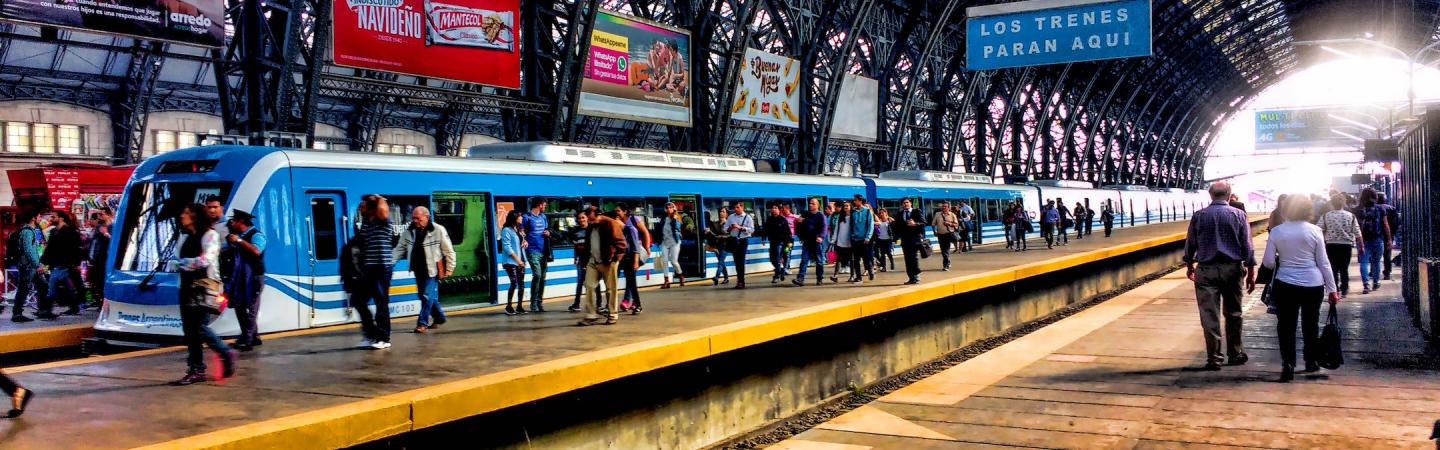 train station in Buenos Aires