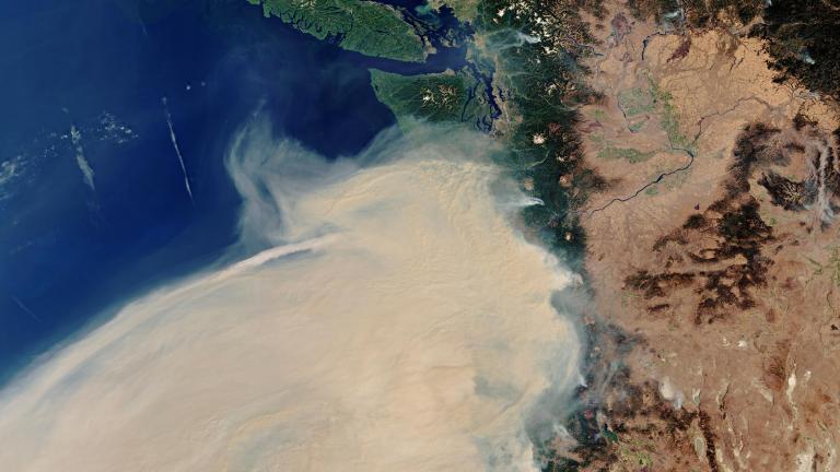 Stunning Satellite Imagery of West Coast Wildfires Shows Portland, Eureka, Eugene, San Francisco, and Sacramento Blanked by Smoke TOPICS:European Space Agency / Wildfires By EUROPEAN SPACE AGENCY SEPTEMBER 12, 2020