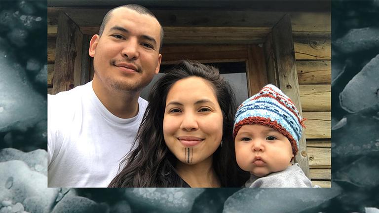 An Iñupiat family on Shishmaref Alaska
