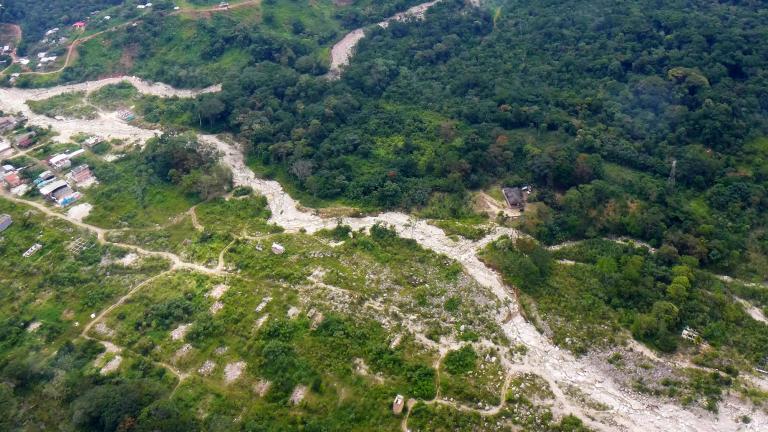 the Amazon Piedmont in Colombia