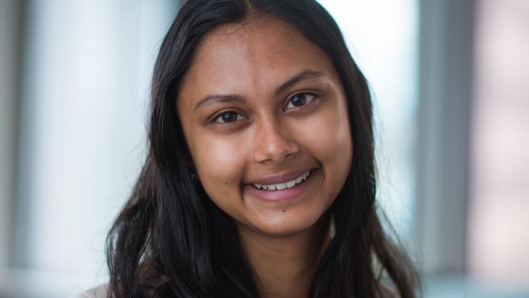 MIT junior Anushree Chaudhuri is MIT's first Udall Scholar since 2008. 