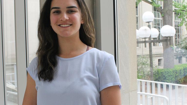 Arina Khotimsky ’23 graduated from MIT with a major in materials science and engineering, and minors in energy studies and in French.