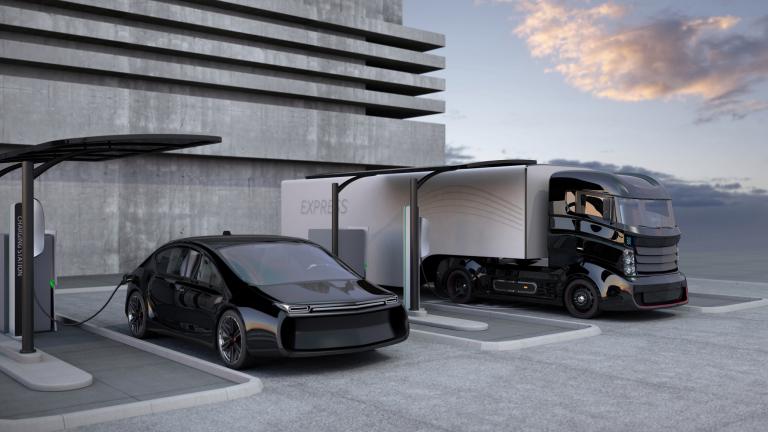Electric car and truck