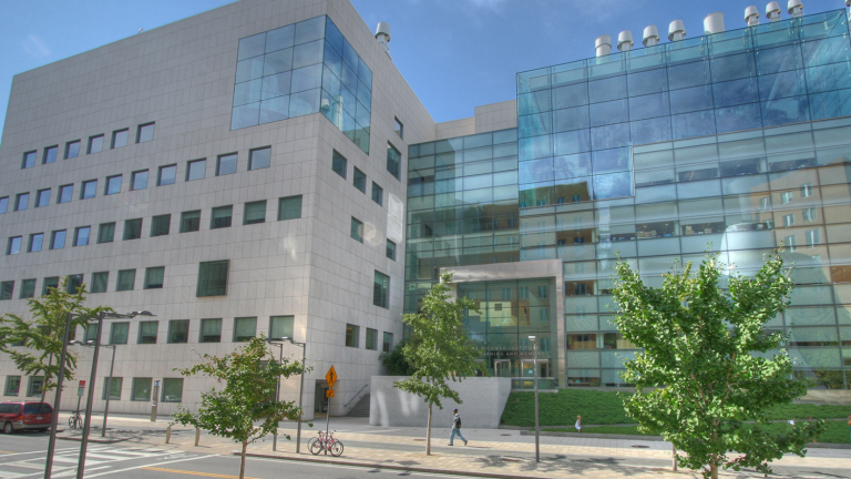 Energy efficiency efforts aim for an estimated 35 percent reduction of energy use for MIT Building 46.