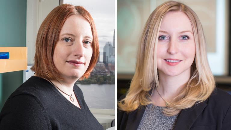 MIT has appointed more than a dozen faculty to its new Climate Nucleus, a committee established by the Institute’s “Fast Forward” climate action plan. The committee will be co-chaired by professors Noelle Selin, left, and Anne White.