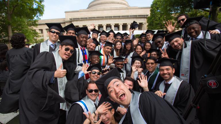 Friday’s Commencement ceremony celebrated the 1,099 undergraduate and 2,590 graduate students receiving MIT diplomas this year.