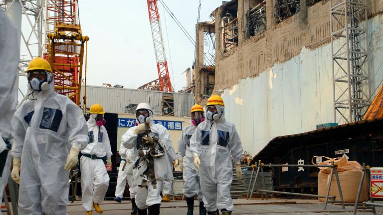 A new study maps how the Fukushima Dai’ichi nuclear accident unfolded, and points to the importance of mitigation measures and last lines of defense. Here, International Atomic Energy Agency experts visit Fukushima Dai’ichi Nuclear Power Plant Unit 4 in 2013.