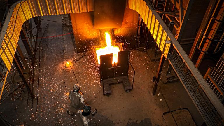 “Many reactions that were previously run sequentially though a conventional steelmaking process are now occurring simultaneously, within a single furnace,” Laureen Meroueh explains.