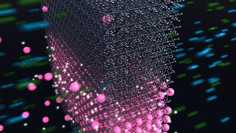 Separation of 85Kr from spent nuclear fuel by a highly selective metal organic framework.