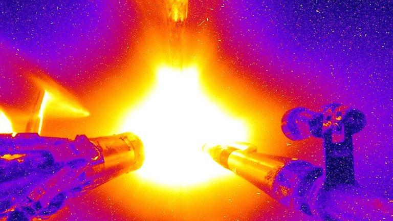 MIT has contributed to the success of the ignition program at the National Ignition Facilty for more than a decade by providing and using a dozen diagnostics, implemented by MIT PhD students and staff, which have been critical for assessing the performance of an implosion, like the one pictured.