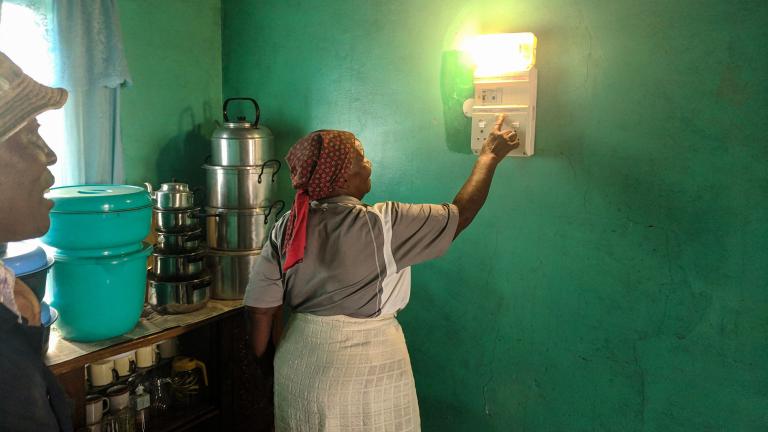 OnePower is building networks of minigrids powered by solar energy to bring electricity to rural regions of Lesotho.