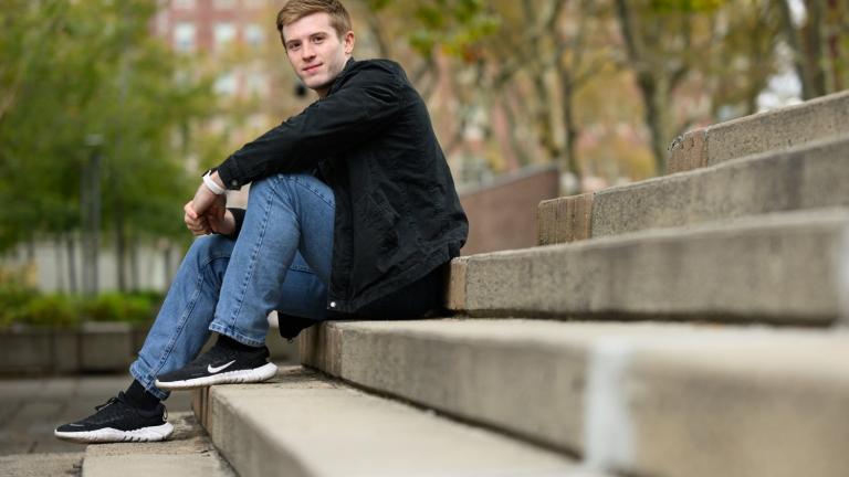 Compared to chemical rockets, "You can get double the efficiency, or more, from a nuclear propulsion engine," says Taylor Hampson, a master’s student in the Department of Nuclear Science and Engineering. 