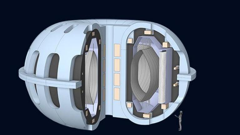 Diagram showing the doughnut-shaped interior of ARCH.