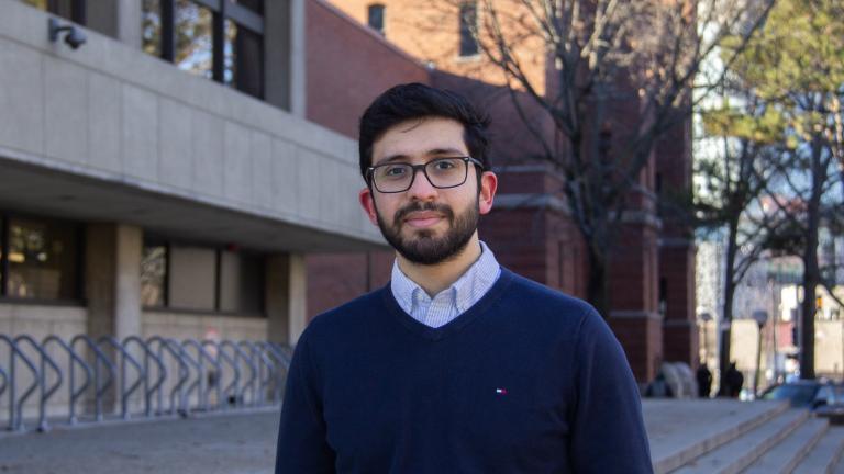 Meshkat Botshekan, a PhD student and research assistant at the MIT Concrete Sustainability Hub, has helped develop a method to estimate traffic conditions using the measurements gathered from a single vehicle.