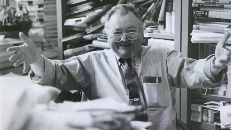 Professor Emeritus Bernhardt Wuensch was a faculty member in the Department of Materials Science and Engineering for 46 years.
