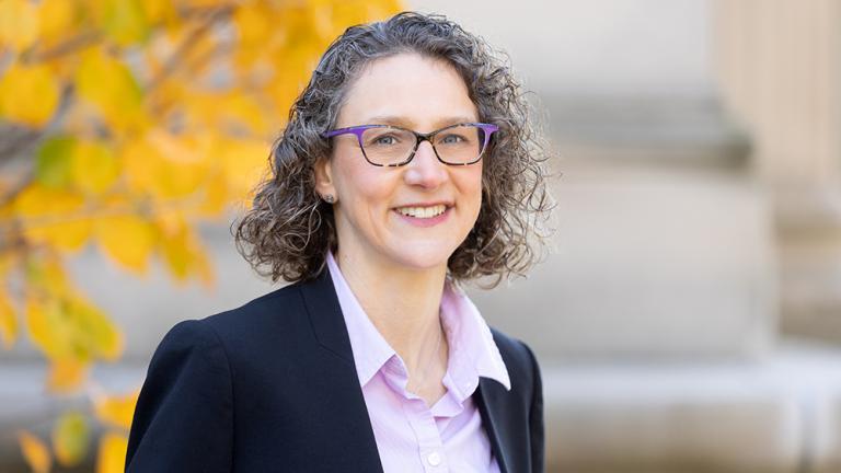 Arlene Fiore, the Peter H. Stone and Paola Malanotte Stone Professor in Earth, Atmospheric and Planetary Sciences at MIT, uses satellite data to understand ozone smog.