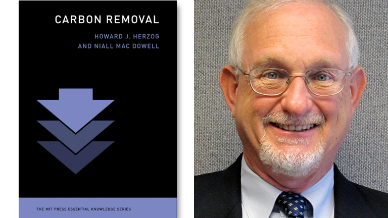 “Carbon Removal,” by MIT Energy Initiative Senior Research Engineer Howard Herzog (pictured) and Professor Niall Mac Dowell of Imperial College London, explores the history and intricacies of removing carbon dioxide from the Earth’s atmosphere.