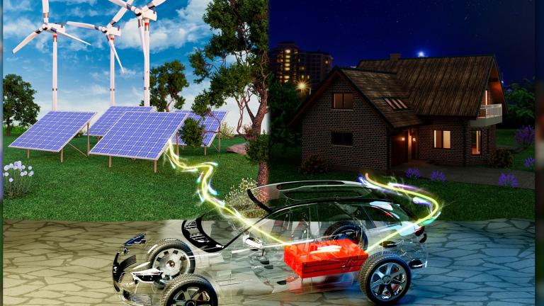 In the future, electric vehicles could boost renewable energy growth by serving as “energy storage on wheels” — charging their batteries from the power grid as they do now, as well as reversing the flow to send power back and provide support services to the grid.