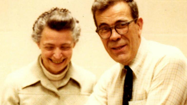 Gene Dresselhaus alongside his beloved wife Millie Dresselhaus, with whom he shared a lab at MIT.