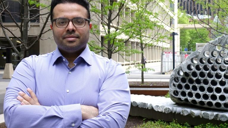 A team led by Soroush Mahjoubi, a postdoc in civil and environmental engineering, built a machine-learning framework that evaluates and sorts candidate materials for cleaner concrete based on their physical and chemical properties. “Some of the most interesting materials that could replace a portion of cement are ceramics,” notes Mahjoubi. “Old tiles, bricks, pottery — all these materials may have high reactivity.”