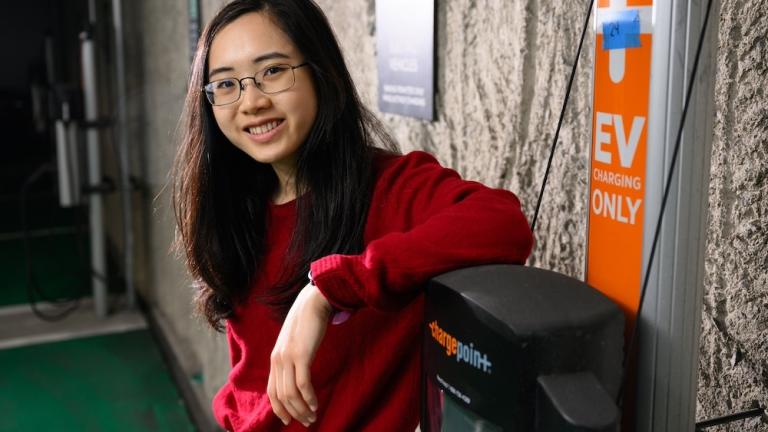 With a double major in mathematics and electrical engineering and computer science, Elaine Siyu Liu is interested in distribution — how to get electricity from a centralized location to consumers. 