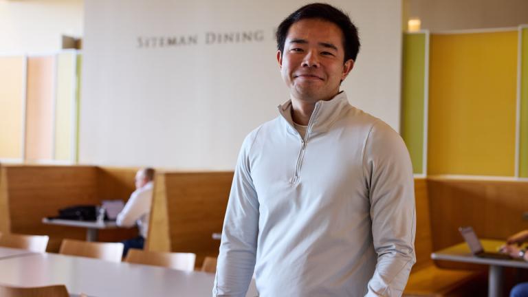 Patrick Yeung came to MIT Sloan wanting to be surrounded by a community of builders. 