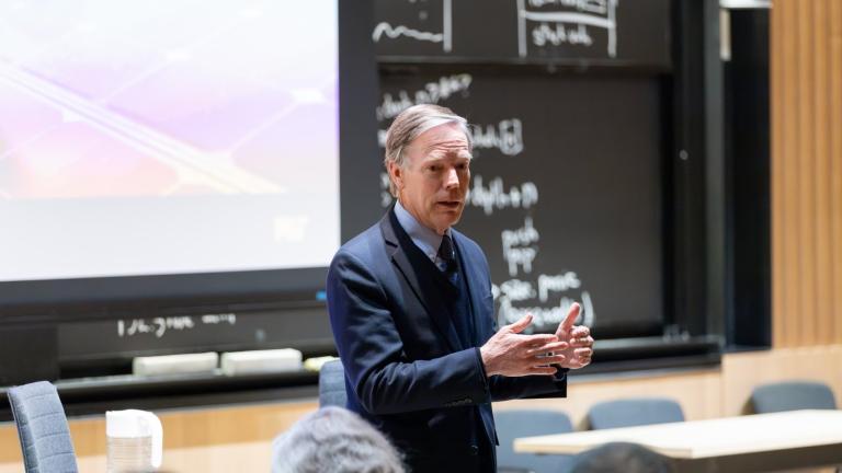 Nicholas Burns, former U.S. ambassador to the People’s Republic of China, emphasized the impact that the two countries have on the global order, and how that influence could be directed toward addressing climate change. 