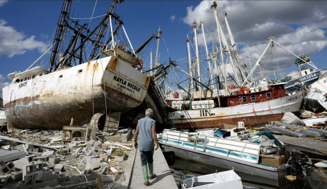 Hurricane Ian made landfall in Florida in October 2022 as a Category 5 storm.