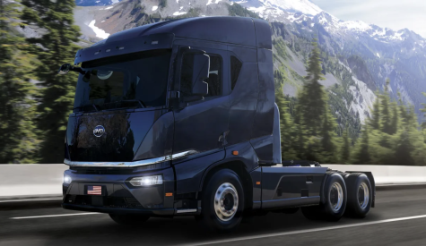 a BYD electric truck model