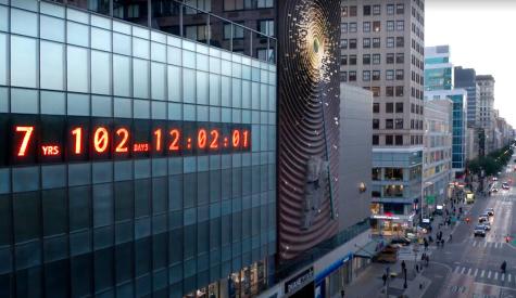 Union Square climate clock