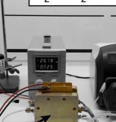 The ammonia synthesizing device built by the Mathiram Lab research team