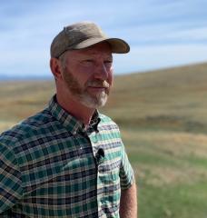 Crook County rancher Thayne Gray on the family's Warbonnet Ranch outside Moorcroft on Sept. 23, 2021. 