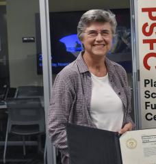 MIT Principal Research Scientist Amanda Hubbard received a 2020 Secretary of Energy's Appreciation Award during a virtual ceremony last month.