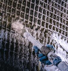 “What’s exciting to me is that this material could become the industry standard without requiring companies to change how they operate,” says DMAT co-founder Admir Masic.