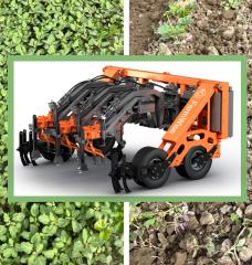 MIT alumnus-founded FarmWise uses hulking, autonomous robots that resemble tractors to preserve crops while snipping weeds, eliminating the need for herbicides.