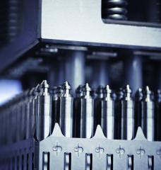 The new findings could help keep some nuclear reactors running for longer, while informing the next generation of nuclear reactor fuel systems. Pictured is a fuel assembly of a nuclear reactor.