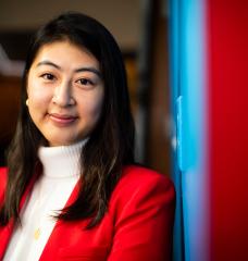 MIT senior Heidi Li, a materials science and engineering major, strives to help local communities understand how they can influence policymaking to achieve a more sustainable future.