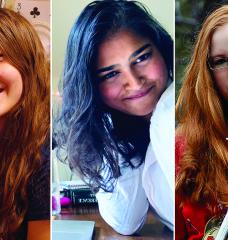 For nuclear science and engineering undergraduate researchers Charlotte Wickert, Mriganka Mandal, and Natalie Montoya, exile from campus spurred deeper exploration of known territory, and rewarding forays into less familiar disciplines.