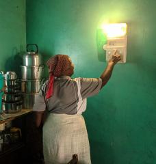 OnePower is building networks of minigrids powered by solar energy to bring electricity to rural regions of Lesotho.