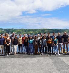 Students and lecturers from the 2022 Marine Robotics Summer Program