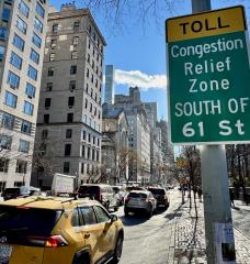 New work by MIT researchers shows how to generate nearly real-time vehicle emissions information — which can measure the effects of policy changes, such as New York City's congestion pricing.