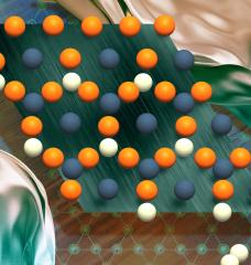 The researchers applied their technique to generate millions of candidate materials consisting of geometric lattice structures associated with quantum properties. The kagome lattice, represented here, can support the creation of materials that could be useful for quantum computing.