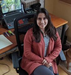 Graduate student Erica Salazar