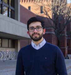 Meshkat Botshekan, a PhD student and research assistant at the MIT Concrete Sustainability Hub, has helped develop a method to estimate traffic conditions using the measurements gathered from a single vehicle.  