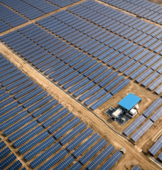 solar farm in India