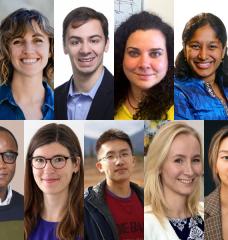 Eleven new faculty members are joining the School of Engineering. Top row (left to right): Katya Arquilla, Sara Beery, Joseph Casamento, Christina Delimitrou, Priya Donti, and Gabriele Farina. Bottom row (left to right): Ericmoore Jossou, Laura Lewis, Kuikui Liu, Lonnie Petersen, and Sherrie Wang. 